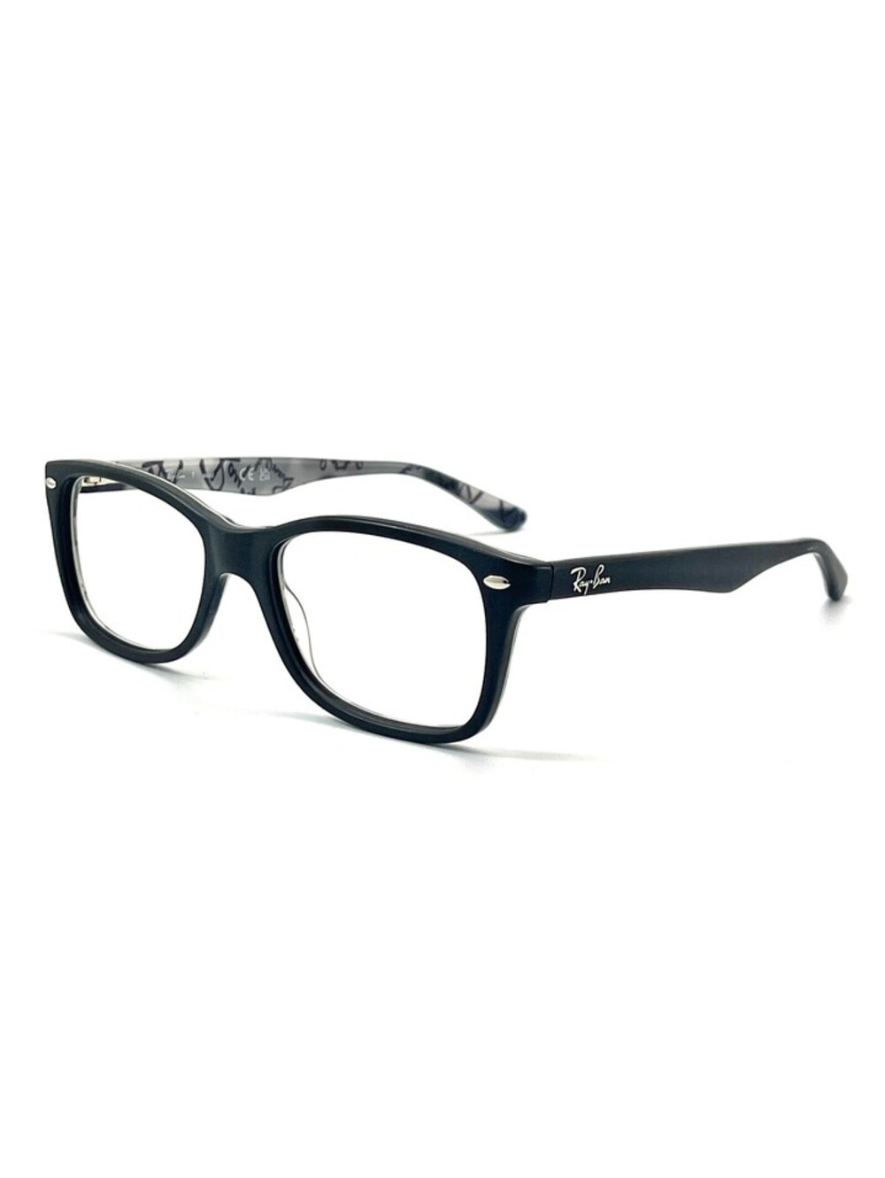 Ray Ban Rb 5228 5405 Black Authentic Eyeglasses 53-17 140